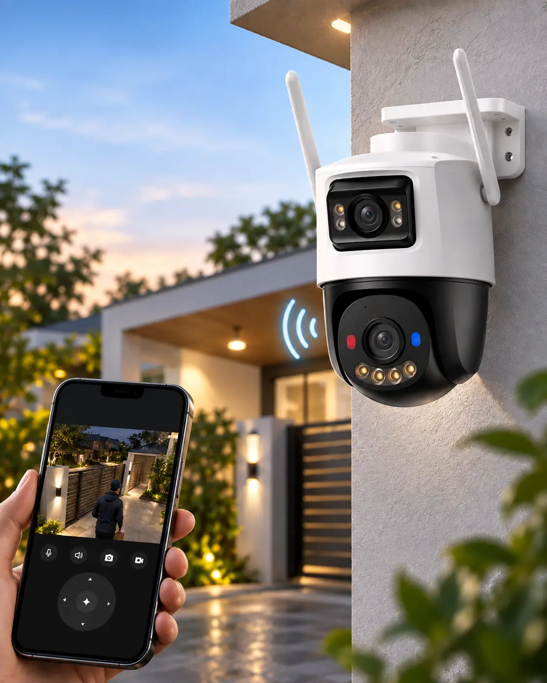 Wi-Fi-Outdoor Cameras lifestyle